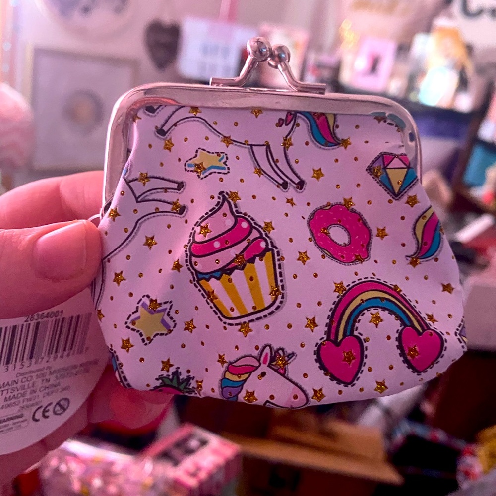 Glitter girly coinpurse